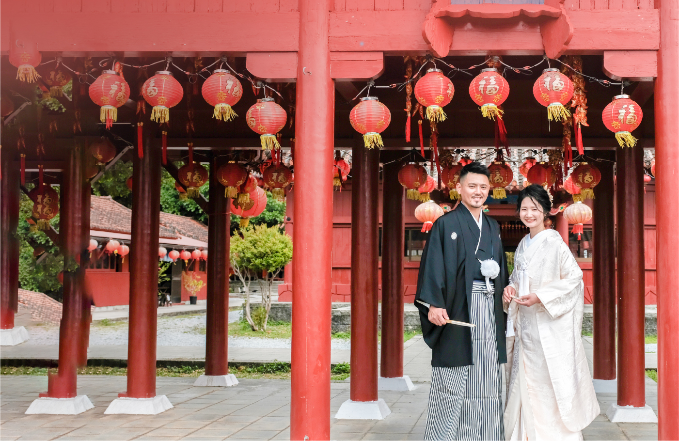 和装の結婚写真を沖縄で叶える！